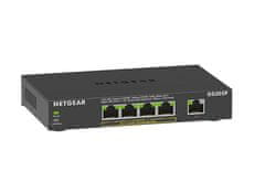 Netgear 5-Port Gigabit Ethernet SOHO Unmanaged Switch with 4-Ports PoE+ - GS305Pv3