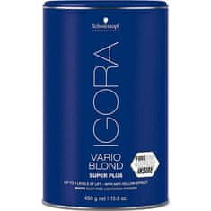 Biely odfarbovací púder IG Vario Blond Light Super Plus (White Dust-Free Lightening Powder) 450 g