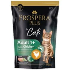 Vrecko Prospera Plus Adult 1+, Chicken, Beans 85g