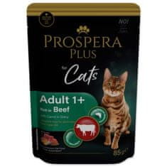 Vrecko Prospera Plus Adult 1+, Beef, Carrot 85g