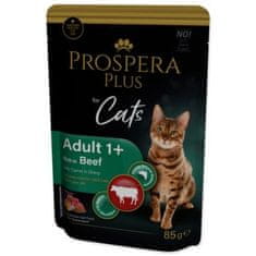 Vrecko Prospera Plus Adult 1+, Beef, Carrot 85g