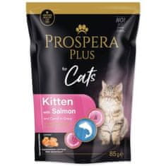 Kapsička Prospera Plus Kitten, Salmon, Carrot 85g