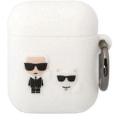 KARL LAGERFELD Choupette Airpods 1/2 Wht Karl Lagerfeld