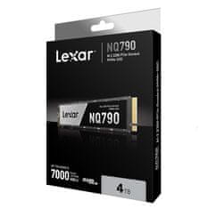 Lexar SSD NQ790 PCle Gen4 M.2 NVMe - 4TB (čítanie/zápis: 7000/6000MB/s)