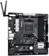 ASRock B450M/AC R2.0 / AMD B450 / AM4 / 4x DDR4 DIMM / M.2 / HDMI / WiFi / mATX