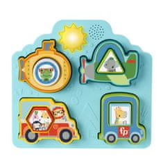 Fisher-Price Fisher Price PUZZLE DOPRAVNÉ PROSTRIEDKY SO ZVUKAMI