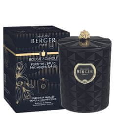 Vonná sviečka Kali čierna Veľkolepá vanilka Vanilla Magnificence (Candle) 240 g