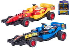 Formula 12 cm kov spätný chod (žltá, červená, čierna)