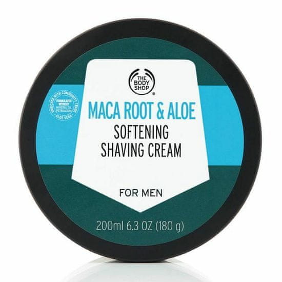 Zjemňujúci krém na holenie Maca Root & Aloe (Shaving Cream) 200 ml