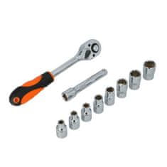 Gola sada 10 kusov 1/2&quot; 8 - 21 mm, FASTER TOOLS