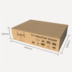 Univerzálny stojan Brateck LDT03-23L pre TV 37&quot;-70&quot;otočný stolný