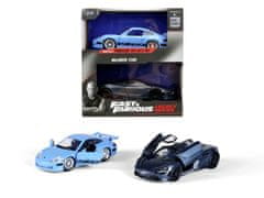 Rýchlo a zbesilo Twin Pack Brianovo Porsche 996 GT3 RS a Shaw&#39;s McLaren, 1:32 Wave 1/2