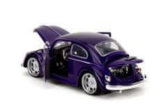 Jada Toys Wednesday auto 1972 VW Beetle 1:24 a figúrka Wednesday