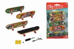 SIMBA Prstový skateboard set 4 ks