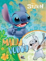 Maľuj vodou A4 Lilo & Stitch