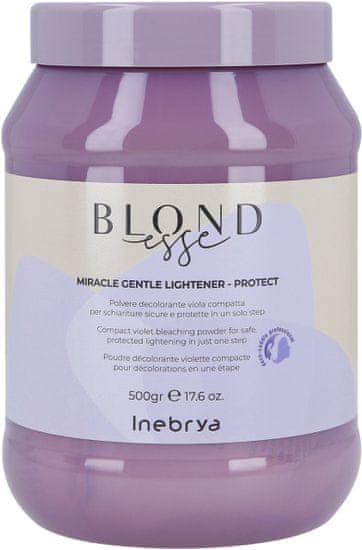 Fialový odfarbovací púder na vlasy Blondesse (Miracle Gentle Lightener-Protect) 500 g