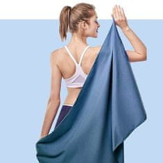 Microfibre rýchloschnúci uterák 50 x 120 cm navy balenie 1 ks