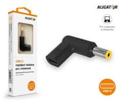 Aligator USB-C napájacia redukcia 5,5x2,5 mm pre notebooky Acer/Asus/HP/Lenovo/Toshiba