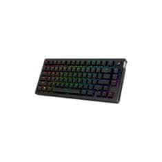 HyperX Alloy Rise 75/Bezdrôtová USB + Bluetooth/Čierna