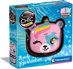 CLEMENTONI Crazy Chic Beauty: Očné tiene Medveď