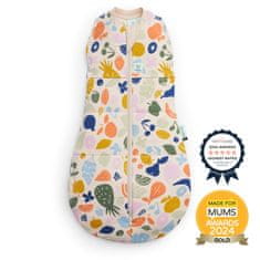 ERGOPOUCH Zavinovačka a vak na spanie 2v1 Cocoon Fruit Salad 3-6 m, 6-8 kg, 2,5 tog