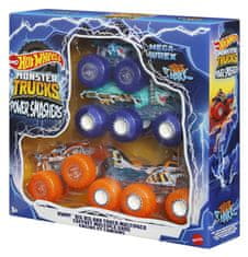 Mattel Hot Wheels MONSTER TRUCKS POWER SMASHERS ŤAHAČ A TRUCK