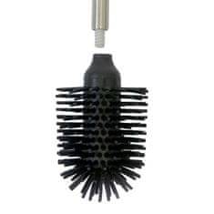 Kela WC kefa La Brosse nerezová rukoväť TPR čierna KL-24309