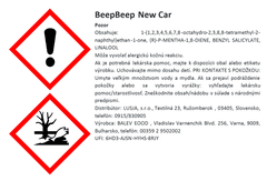 Areon Osviežovač vzduchu Beep Beep – vôňa New Car