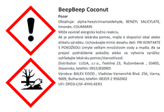 Areon Osviežovač vzduchu Beep Beep Lux – vôňa Coconut