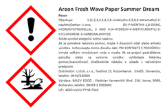 Areon Osviežovač vzduchu Fresh Wave Paper - vôňa Summer Dream