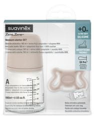 Suavinex ANTIKOLIKOVÁ Zerø.Zerø MEDIUM FĽAH 180 ml A + cumlík Zerø.Zerø -2/ 2M