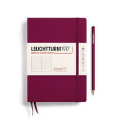 Leuchtturm1917 Zápisník Port Red Medium A5 bodkovaný