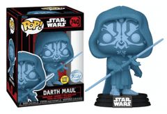 Funko Pop! Zberateľská figúrka Star Wars Dark Side Darth Maul GITD Special Edition 740