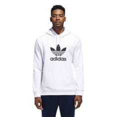 Adidas Mikina biela 182 - 187 cm/XL Originals Trefoil Hoodie