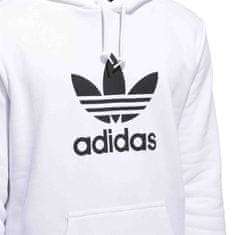 Adidas Mikina biela 182 - 187 cm/XL Originals Trefoil Hoodie