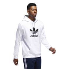 Adidas Mikina biela 182 - 187 cm/XL Originals Trefoil Hoodie