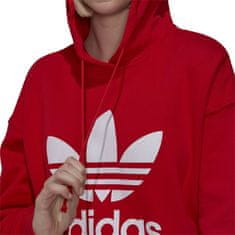 Adidas Mikina červená 152 - 157 cm/XS Trefoil Hoodie