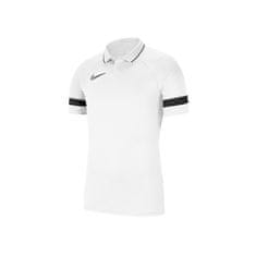 Nike Tričko biela S Drifit Academy 21 Polo