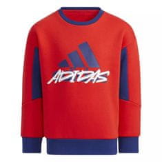 Adidas Mikina 123 - 128 cm/XS Fleece Crewneck