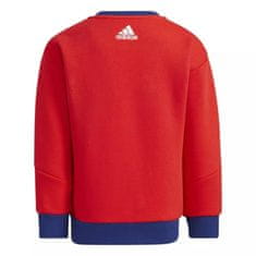 Adidas Mikina 123 - 128 cm/XS Fleece Crewneck