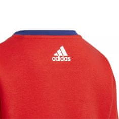 Adidas Mikina 123 - 128 cm/XS Fleece Crewneck