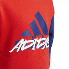 Adidas Mikina 123 - 128 cm/XS Fleece Crewneck