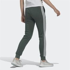 Adidas Nohavice zelená 164 - 169 cm/M W 3s Fl C Pt