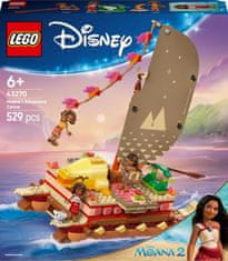 LEGO Disney Princess 43270 Vaiana a dobrodružstvo na kanoe