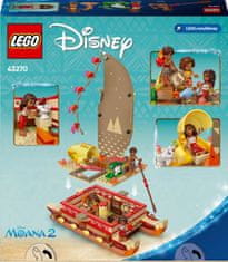 LEGO Disney Princess 43270 Vaiana a dobrodružstvo na kanoe