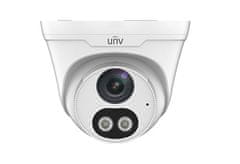 Uniview IPC3614LE-ADF28KC-DL, 4Mpix IP kamera, turret, objektív 2,8 mm (112,9 °), IR+biely prísvit 30m