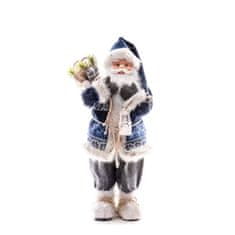 MAGIC HOME Santa s batohom a lampášom, 60 cm