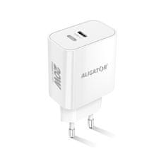 Aligator Nabíječka do sítě Power Delivery 20W, USB-C - bílá