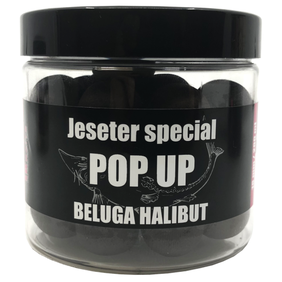 Lk Baits Pop Up Boilies Jeseter Special Beluga Halibut 18mm 200ml