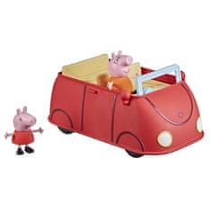 Peppa Pig HASBRO - Prasiatko a rodinné červené auto